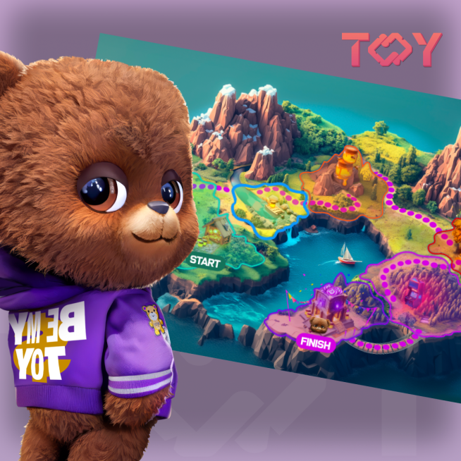TOY HUB: Join Bear’s Sweet Adventure in the SocialFi Quest!