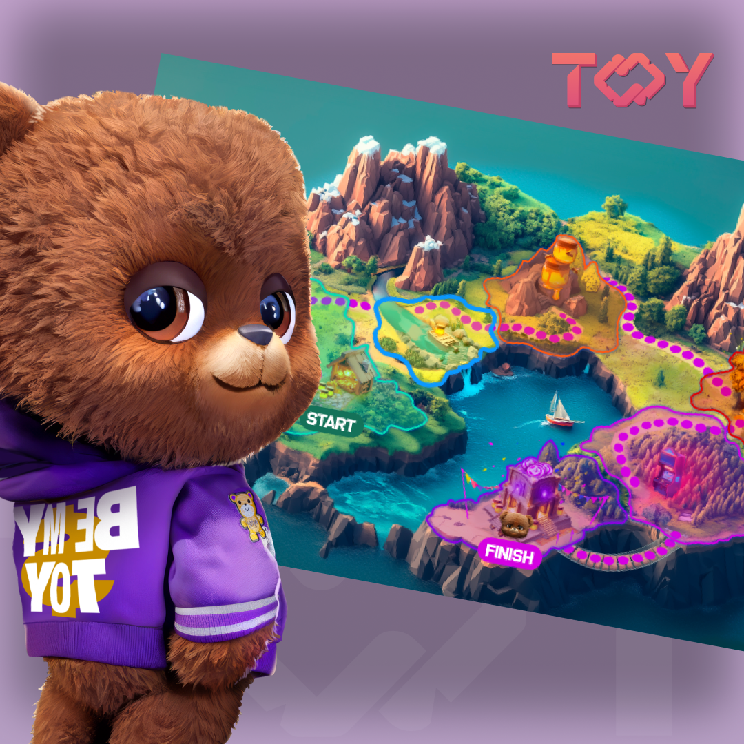 TOY HUB: Join Bear’s Sweet Adventure in the SocialFi Quest!